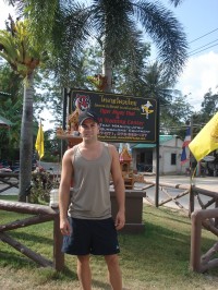 Dinny Morris at Tiger Muay Thai and MMA training camp, Phuket, Thailand