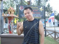 Adnan at Tiger Muay Thai and MMA, Phuket, Thailand