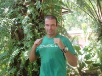 Paul Holloway at Tiger Muay Thai and MMA Training Camp, Phuket, Thailand