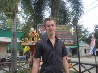 David Stamming at Tiger Muay Thai & MMA, Phuket, Thailand