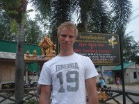 Henrik Samuelsson at Tiger Muay Thai, Phuket, Thailand