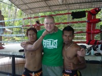 Anders at Tiger Muay Thai and MMA Training Camp