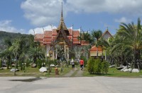 Wat Chalong Temple near Tiger Muay Thai, Phuket, Thailand