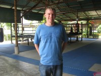 Robert Phelps at Tiger Muay Thai and MMA, Phuket, Thailand
